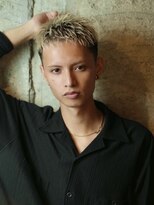ダグラスヘアイーストサイド 岐南(Douglas hair East side) 【ダブルカラー】ツンツンスパイクショート（2）
