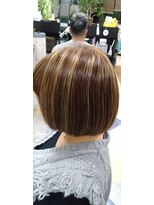 美容室クリップアイ(Clip I) 白髪ぼかしハイライト