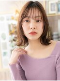 ■サンドベージュウェットヘアボブパーマ23-2上尾20代30代40代