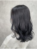グレージュ/ナチュラルカラー/暗髪/ミルクティ