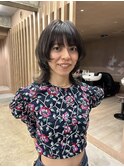 韓国アイドル風ハッシュカット