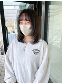 顔まわりカット レイヤーカット 京都美容室 進詩織