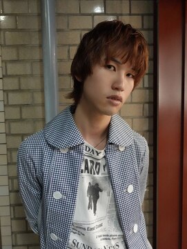 シイ(SIE) カジュアルウルフ×オレンジブラウン