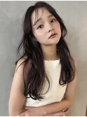 【PARK】ニュアンスレイヤー×暗髪ラベンダーベージュ