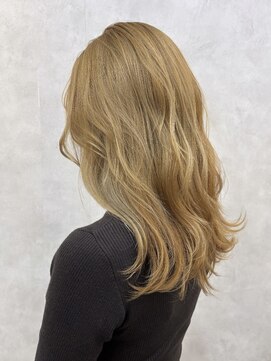 オルソーヘアー(orso hair) orso hair x イエローベージュ