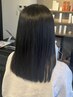 【広がり・パサつきに】カット+ストレートパーマ+トリートメント ¥15000