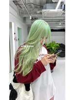 ギア(GEAR.)&nbsp;【色落ち blond】mint green