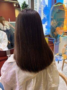 ローレンジウ(LOREN JU) 名駅/名古屋駅/学割U24/レイヤーカット/オージュア/ダブルカラー