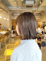 オーガニック リブ 川越(organic+live)&nbsp;20代30代韓国風◎切りっぱなしボブ×タッセルカット×外ハネ