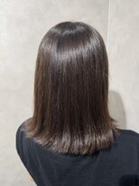 リアンヘアー(Lian hair)&nbsp;【Lian hair】切りっぱなし×外はねスタイル　~西新/藤崎~