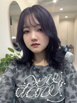 ベル サウス(BHEL south)&nbsp;津久居ロレイヤーカットハッシュカット透明感カラー重めロング