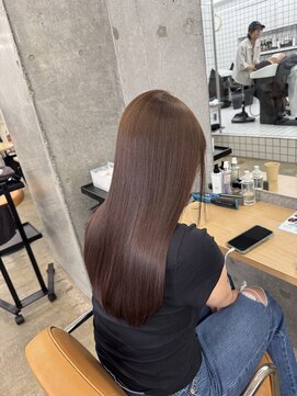 マジコ 表参道店(Magico) Ribbon Straight×艶感美容液care【表参道/髪質改善】
