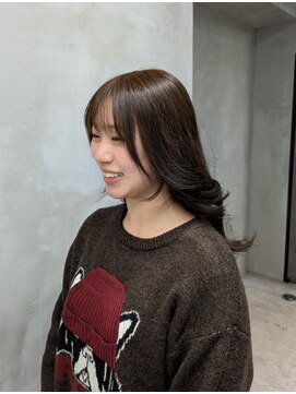 エント(ent) ブリーチなしダブルカラー*ミルクティーブラウン