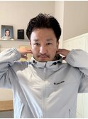 短髪パーマ