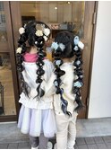 七五三着付けヘアセット☆
