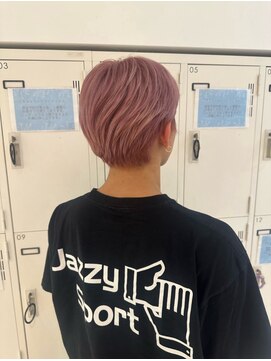 アッシュ 中目黒店(Ash) ブリーチ2回で出来るpink