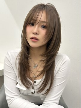 アイトーキョーエス 渋谷(AI TOKYO S) 着物ヘア/大人ガーリー/ダークアッシュ/似合わせカット/渋谷