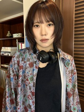 エンベロープス 中目黒(Envelopes) ボブレイヤー/ダークアッシュ/似合わせカット/レイヤーカット