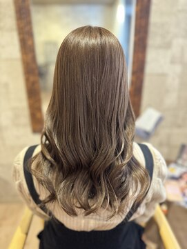 ヘアサロン アプリ(hair salon APPLI) ブリーチなし透明感ベージュ♪