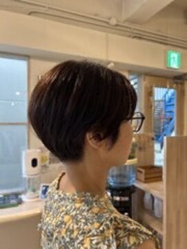 アシャ ヘアー ソリューション 神戸店(asha hair solution) イメチェン/ピンクベージュ/アンブレラカラー/前髪/摂津本山