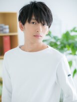 ネル 仙台(Nelu) 仙台/髪質改善/サーフフェザー☆チャコールグレー軽めマッシュe