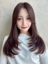 アフロート ルヴア(AFLOAT RUVUA) あむstyle 大人可愛い韓国ロングレイヤー♪新宿小顔丸顔面長