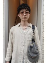 メンズ ニール 名古屋 伏見 丸の内(men's NEELU)&nbsp;【NEELU_ARA】下ろしピンパーマショート
