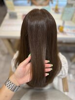 フレイムス ヘアアンドリラックス 赤羽店(Frames hair&relax)&nbsp;艶感たっぷりオリーブカラー