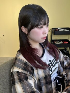 ウタ 大通×前髪カット×顔周りカット