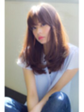 ザ シー 橋本(The C) 透明感☆フレンチモーブで大人ロングレイヤー