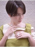 [エイチ原宿＊RUKA] ハンサムショート 素髪 ナチュラル