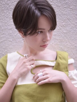 エイチ(H eitf) [エイチ原宿＊RUKA] ハンサムショート 素髪 ナチュラル