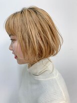 ヘルシーボブ、シルキーボブ、ミルクティベージュ