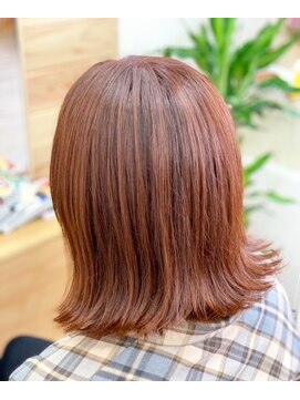 シードヘア(seed hair) 可愛いピンクグレージュカラー