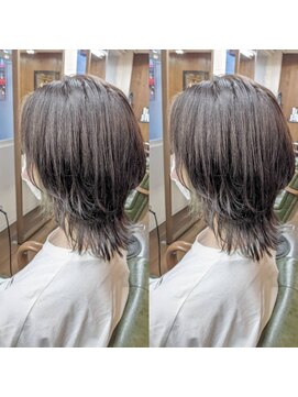 ヘアーサロン リバース(Hair Salon Rebirth) 【防府/Rebirth】ベージュ×カーキ