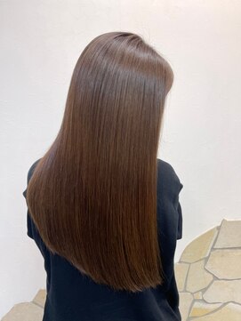 ナナナパレナ 梅田店(nanana parena) こだわりの縮毛矯正で髪質改善艶髪ストレート♪