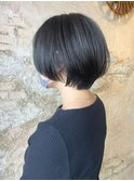 【Flor上大岡】*抜け感ショート+アッシュグレージュ*