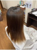 酸性美髪縮毛矯正Before→After
