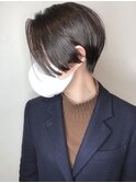 【モリオ原宿】ハンサムショート前下がり前髪なし