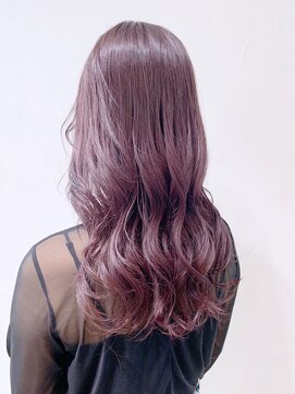 アルバム 新宿(ALBUM SHINJUKU) ピンクブラウンロング_くびれヘアビタミンカラー_ba339922