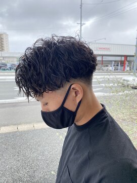 イースタイル 志都呂店(e-style com’s hair) 流行を似合わせて波巻きツイストスパイラルパーマ#恒吉