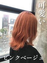 ガルボヘアー 名古屋栄店(garbo hair) #名古屋栄 #ピンク #ベージュ #柔らい #ハイトーン