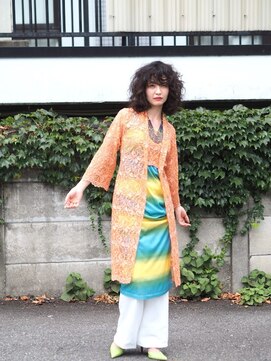 リブロ 三軒茶屋(LIBRO) くせ毛風ロングスタイル