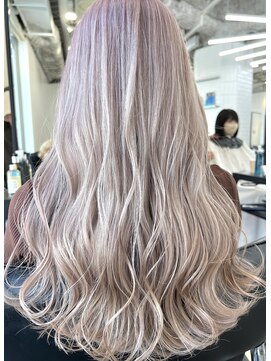 ゲーム 原宿店(GAME) ミルクティーベージュ/ダブルカラー/ケアブリーチ/髪質改善/原宿