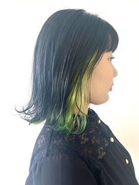 コワファースト  させぼ五番街店(COIFF1RST) キミドリ★インナー