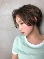 アン たまプラーザ(un)&nbsp;モテ髪カタログ/クールショート/イルミナ【髪質改善オージュア】