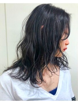 バサ 久米川店(BASSA) ミディアムパーマスタイル/質感再整カラー