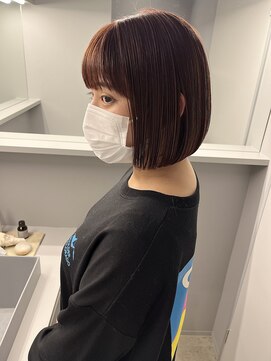 キュー(que) オレンジミニボブ