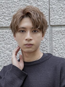 アイヴィ 表参道(IVY) 小久保Style☆波巻きハイライト束感ツーブロックマッシュパーマ