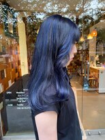 キサイ バズ(kisai BUZZ)&nbsp;kisaiBUZZ＊鈴木映美 ポイントカラー/インディゴブルー